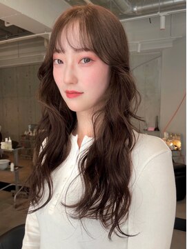 シティ(sity.) 天神　ブリーチなしカラー　ブラウンカラー　パーマ