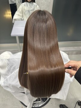 フォレスト 流山おおたかの森(Forest.) メテオ髪質改善カラー×柔らかベージュ