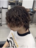 グランジサーフカールパーマアクティブショートフェザーパーマ
