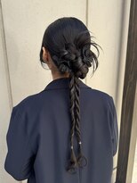 ヴィサージュプラス(VISAGE plus)&nbsp;タイトカチモリ×編みおろしヘア