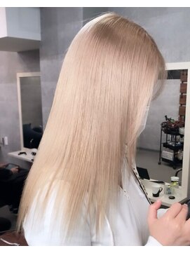 モーション 新宿(motion) ミルクティーベージュ ケアブリーチ ケアカラー