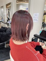 アーチバイケンジ(arch by kenje) ピンクベージュ×レイヤーボブ