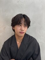 エムクール(M,cooL)&nbsp;ラウンドマッシュ/ツイストシャドウパーマ/ルーズショート