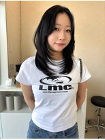 ミル(mir) medium layer / 艶black