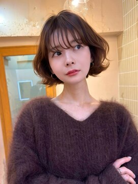 シスター 国分寺(sister) ダブルカラー髪質改善レイヤーカットボブショート国分寺白髪染め