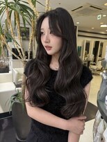 プランタン フォー ヘアー(printemps FOR HAIR) __レイヤーカット__フォワード巻き__グレージュカラー__