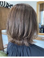 アースエレガンス 田町店(EARTH Elegance)&nbsp;アッシュグレージュ×レイヤーボブ