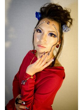 オーバーキャプテンネイキッド(OVER CAPTAIN NAKED) アジアンテイスト　（伸ばしかけミディアム）