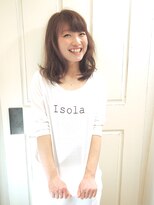 イソラヘアアトリエ(Isola hair atelier)&nbsp;【Isola】ゆるふわ×セミディ