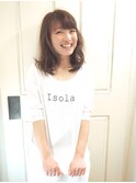 【Isola】ゆるふわ×セミディ