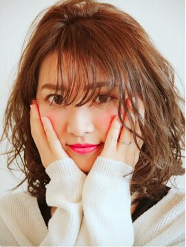 リタ(rita) ふわ巻きシースルーバング