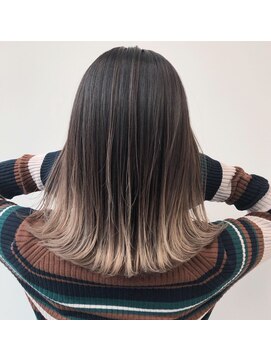 アライブ キチジョウジ(ALIVE Kichijoji) ALIVE吉祥寺 ロブイルミナカラーシースルーカラーヘルシーロング