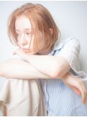 ワンカールパーマ×ミニボブ 「横浜/縮毛矯正/髪質改善」