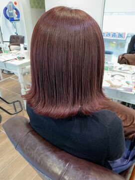 ミリア 茅ヶ崎店(Mirea) 細メッシュ×レッド