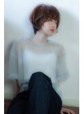 【elfo】ゆるふわパーマのショートスタイル！大人かわいいヘア