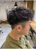 【YUKI】アップバング×束感ヘア×パーマ