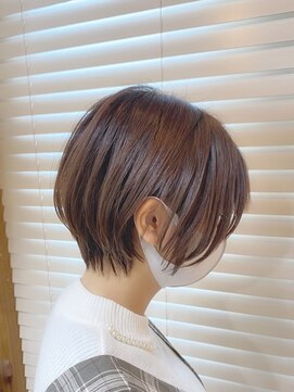 イロヘア アンジョウ(ilo.hair anjo) ハンサムショート×ラベンダーブラウン