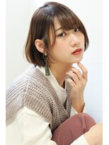 クラン 六甲道(Chlan)&nbsp;まとまるふんわりボブ×アッシュブラウン