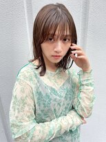美髪/ホワイトグレージュ/大人かわいい/こなれミディ[銀座]