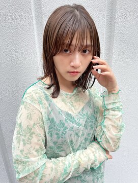 レトン 銀座(leton) 美髪/ホワイトグレージュ/大人かわいい/こなれミディ[銀座]