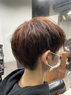 シェル 吉祥寺(shell) メンズマッシュ/レッドブラウン/