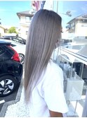 #ダブルカラー#ブリーチ#ケアブリーチ#透明感#グレージュ