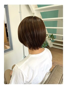 リブインクローバー デザインラボ(Live in Clover design lab) ショートボブスタイル！