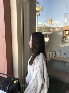 ガーベラ(gerbera) 艶感重視のサラサラロング