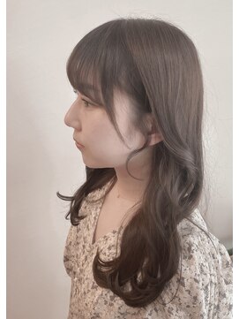 オフィーリア(Ophelia) コテ巻きロングスタイル