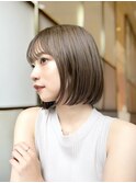 小顔ヘルシーレイヤースタイル透明感カラー【修】20代30代40代