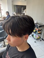 アイズ 海老名(AIZU)&nbsp;ニュアンスパーマ　カルマパーマ　センターパート　リバース