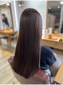 乾かすだけでまとまる艶髪ロングヘアに♪