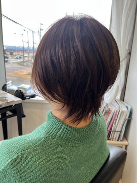 コアフィールフィス(COIFFURE fils) 《見附　今町》M3D ウルフショート
