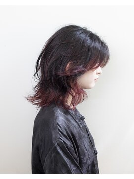 ルプラ ガーデン(le-pla garden) エンドカラー#ミディアムウルフ#ケアブリーチ#ダブルカラー