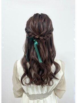 ルノンルージュ(Renon Rouge) ハーフアップ