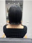 切りっぱなしボブ