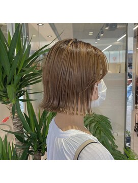 ユニークバイケンジ 町田(unique KENJE) 切りっぱなしボブ