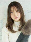 たっぷりレイヤーの甘めロング