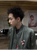 スパイキーショート短髪ビジネスマンショート