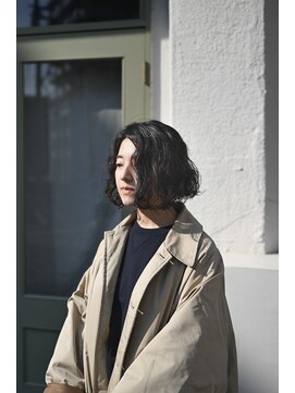 ハンドユー(HAND.U) ボブゆるパーマ