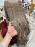 ブリーチありグレージュ