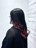 リック(Ric by KENJE)&nbsp;インナーカラー赤