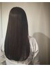 カット+コスメストレート+炭酸泉 +3ｓｔｅｐトリートメント　￥19470