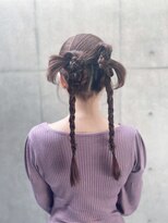 ラーヴァ(raaba.) ヘアセット結婚式お呼ばれカチモリタイル