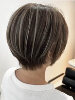 ヘアーサロングランデ(HAIR SALON GRANDE)&nbsp;ハイライトカラーミルクティーベージュレイヤーカット