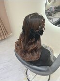 ねじりハーフツイン