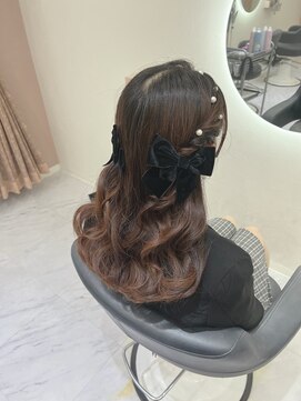 クラン 梅田店(clan) ねじりハーフツイン