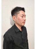 メンズ 清潔感抜群フェードビジネスショート