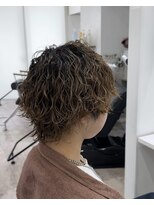 メンズ サロン ドット トウキョウ 町田店(men's salon dot. tokyo) ブリーチパーマ/ブロンド×ツイストスパイラルパーマ