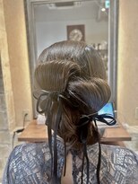 マイノリティー(Minority Produced By TOPHAIR)&nbsp;お呼ばれヘア　ロウボーンアレンジ